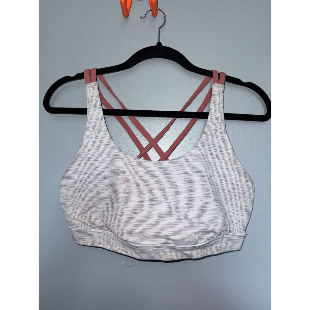 Lululemon Crossback Energy Sports Bra | No Padding | Size 10 | Athleisure